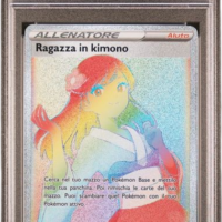 Ragazza in Kimono - Tempesta Argentata - PSA 8 (POP1) - (ITA)