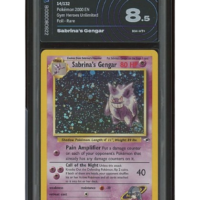 Sabrina's Gengar - Gym Heroes - Unlimited - AiGrading 8.5 - (ENG)