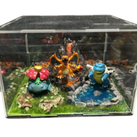 iCube Earth-Fire-Water Trizone - Medium - Fotoluminescente
