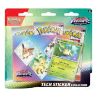 Collezione Evoluzioni Prismatiche con Adesivo Eevee, Leafeon e Umbreon (ITA)
