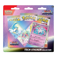 Collezione Evoluzioni Prismatiche con Adesivo Vaporeon, Sylveon e Jolteon (ITA)