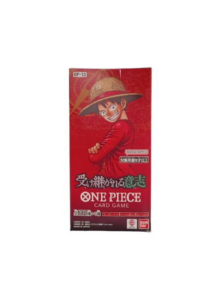One Piece OP13 Jap Box 24 Bustine Carrying on His Will (JP)