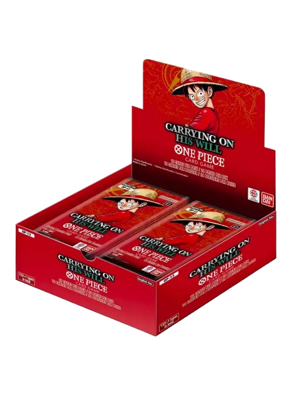 One Piece card game Box 24 buste -Carrying On His Will OP-13- (ENG)