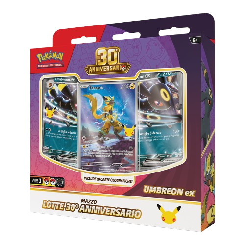 Pokémon 30° Anniversario - Mazzo Lotte Umbreon- ex
